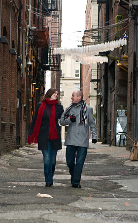 Pioneer Square Engagement  Seattle Washington