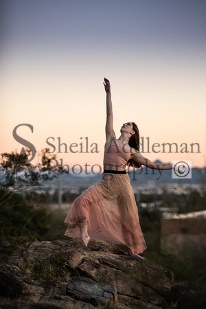 Female Dancer at Sunrise